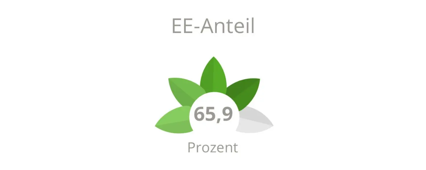 Projekt Antonia: 65,9 Prozent erneuerbare Energien